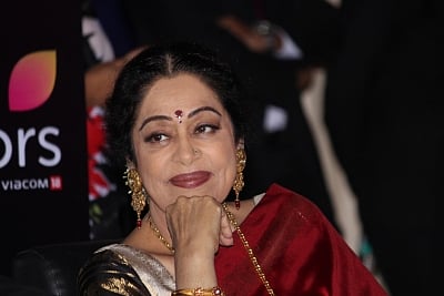 Mumbai: Actress Kirron Kher during the launch of reality television show India`s Got Talent season 6 in Mumbai on April 26, 2016. (Photo: IANS)