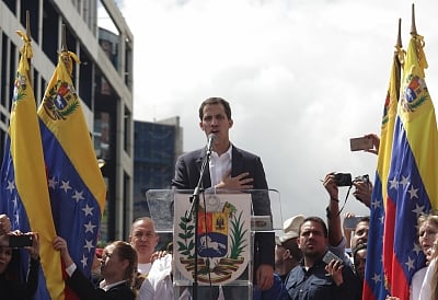 Juan Guaido. (File Phoeo: Xinhua/Boris Vergara/IANS)