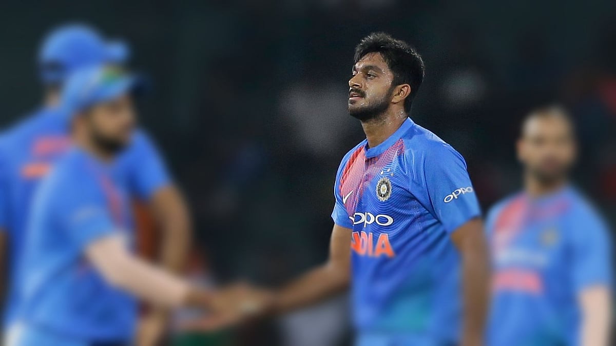 File picture of all-rounder Vijay Shankar.