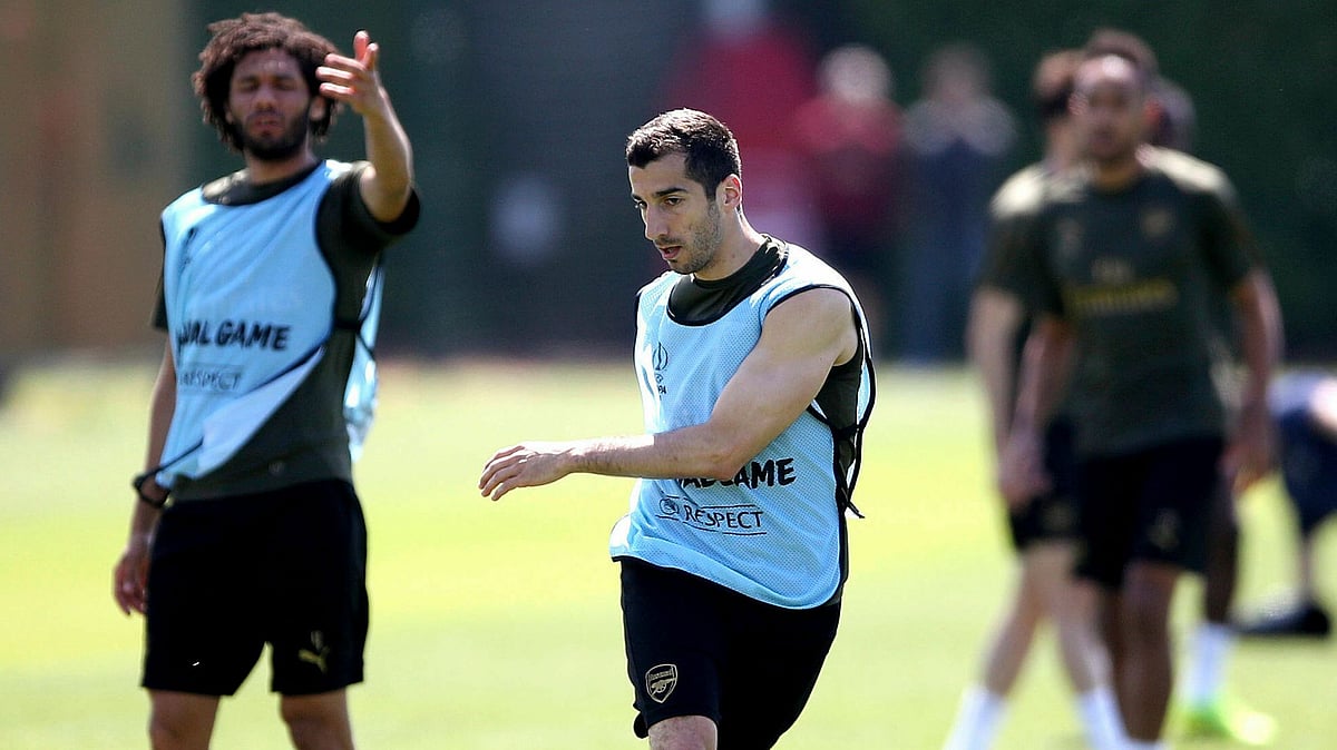 File picture of Arsenal’s Henrikh Mkhitaryan