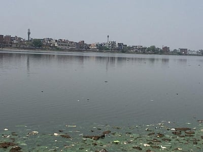 Bhalswa Lake, Delhi. (Photo: IANS)