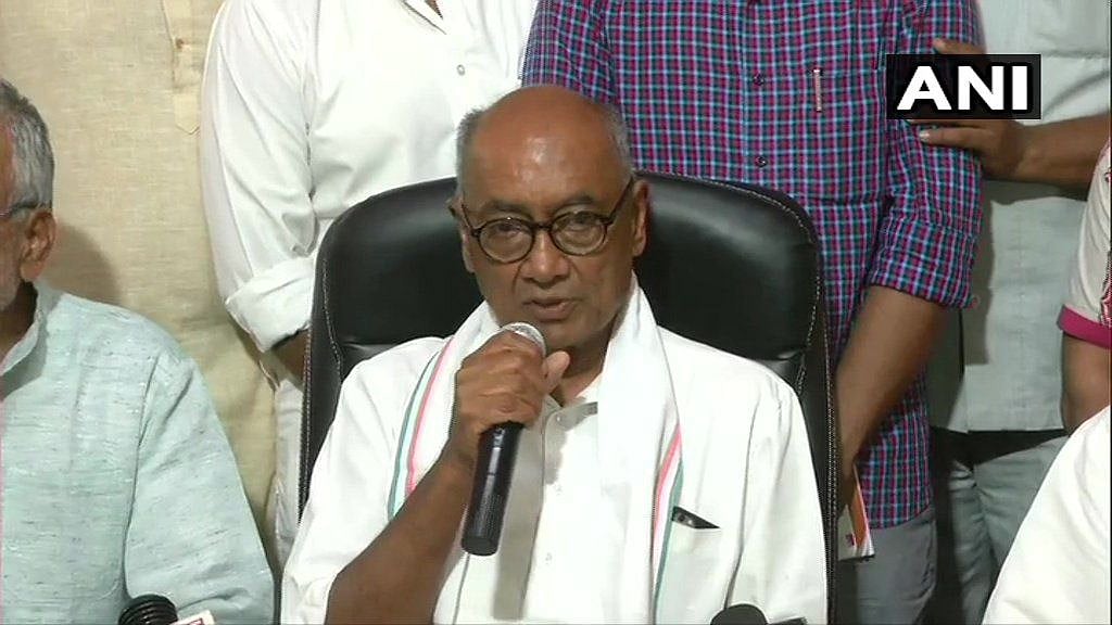 Congress leader Digvijaya Singh.