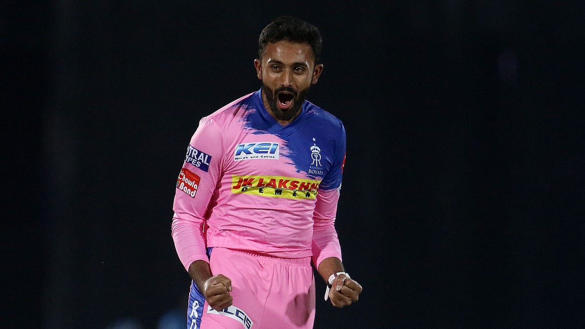 Shreyas Gopal, took a hat-trick vs Royal Challengers Bangalore.