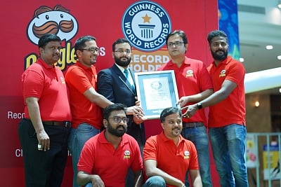 PringlesÃƒÂ‚Ã‚Â® India enters Guinness World Records for creating