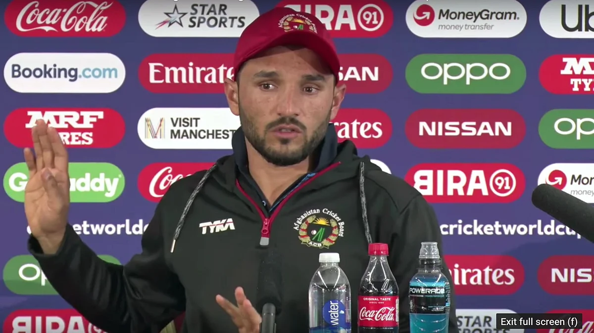  Skipper Gulbadin Naib threatened to walk out of the post match PC if we was asked any more questions about the altercation.