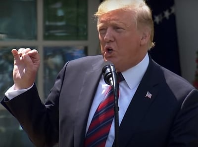 United States President Donald Trump unveils his immigration plan at the White House on Thursday, May 16, 2019. (Photo: White House/IANS)