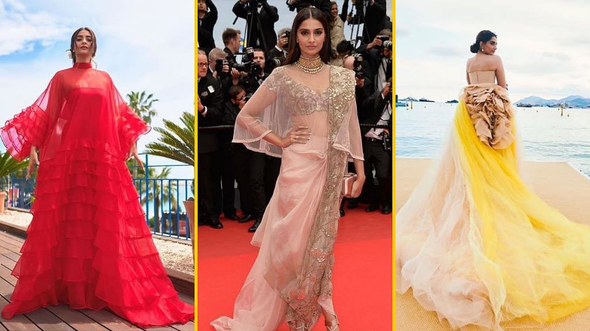 Sonam Kapoor managed to look resplendent in all her Cannes appearances.