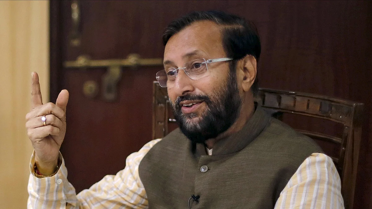 Information and Broadcasting Minister Prakash Javadekar.
