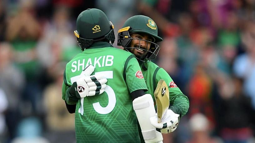 Shakib Al Hasan and Liton Das helped Bangladesh register a 7-wicket win over West Indies.