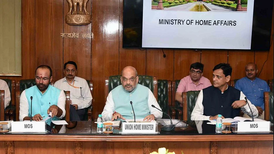 The meeting was also attended by the two ministers of state Nithayanad Rai and G Kishan Reddy