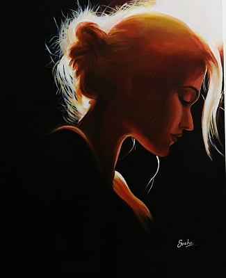 Works by artist Sneha Agarwal.