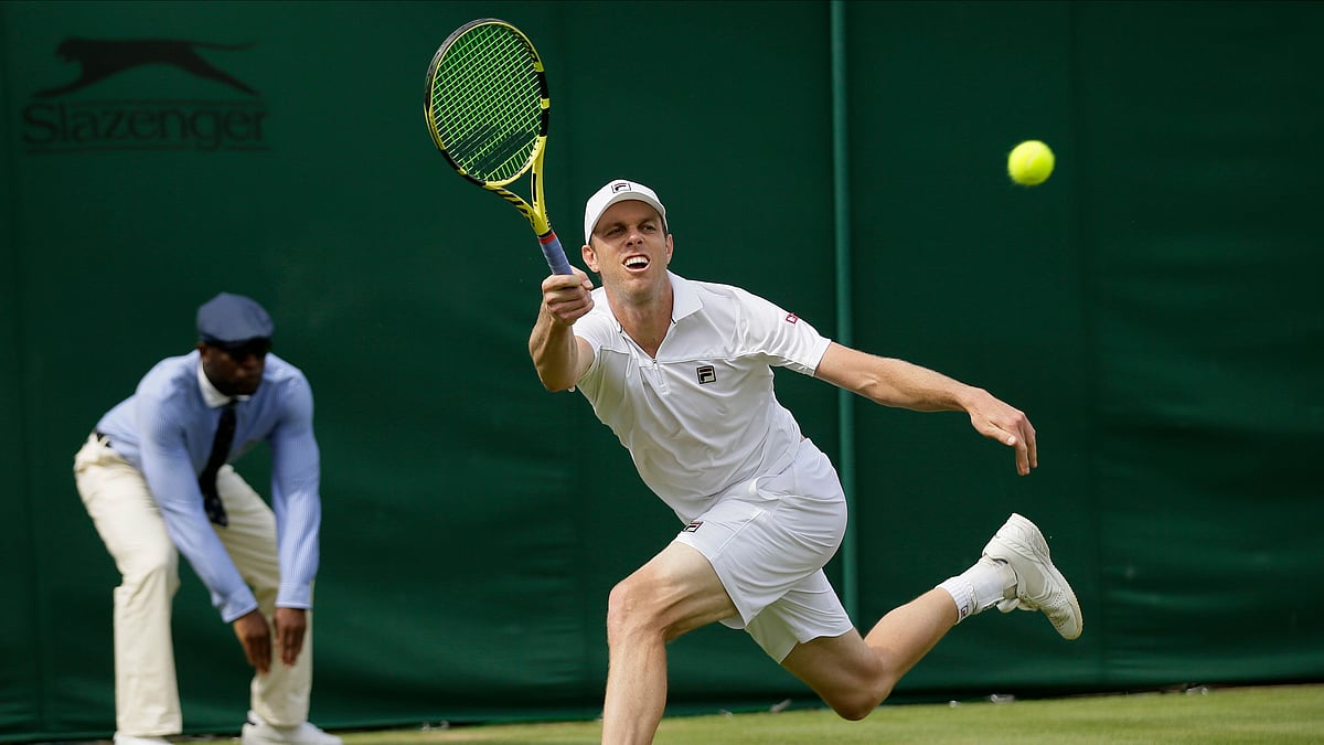 Sam Querrey faces Rafael Nadal in the quarterfinal.