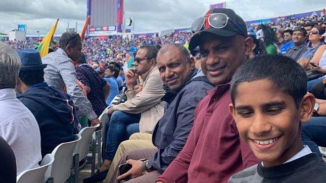 Former Sri Lanka skipper Sanath Jayasuriya was at the Headingley Cricket Ground for India-Sri Lanka.