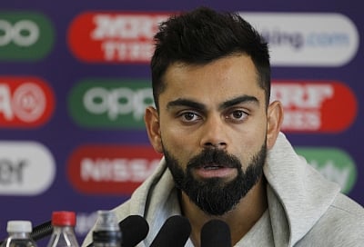 Indian skipper Virat Kohli. (Photo: Surjeet Yadav/IANS)