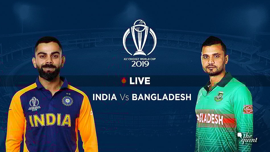 India vs Bangladesh World Cup Match on 2 July