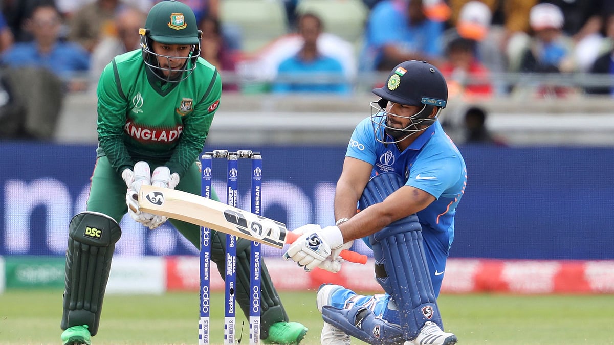 Pant scored a quickfire 48 off 41 against Bangladesh.