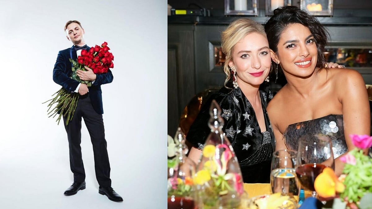Bumble Owner Andrey Andreev (R); Whitney Wolfe Herd with Priyanka Chopra.