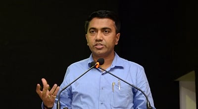 Pramod Sawant. (File Photo: IANS)