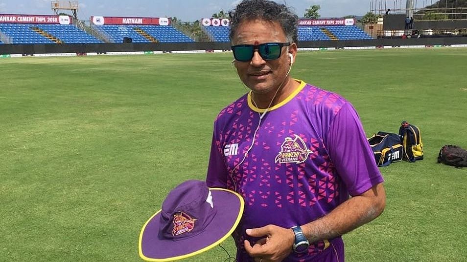 Former Indian Cricketer VB Chandrasekhar.