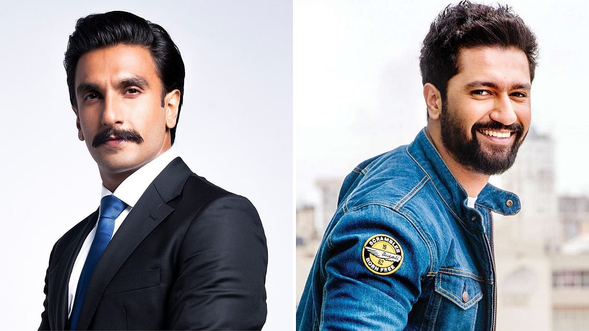 Ranveer Singh (L), Vicky Kaushal (R).