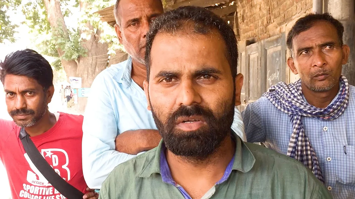 Some labourers said that they are heading back home as a curfew has been imposed