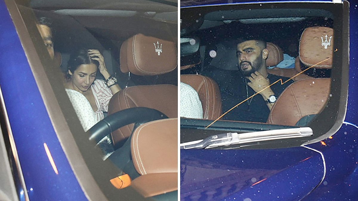 Malaika Arora and Arjun Kapoor.