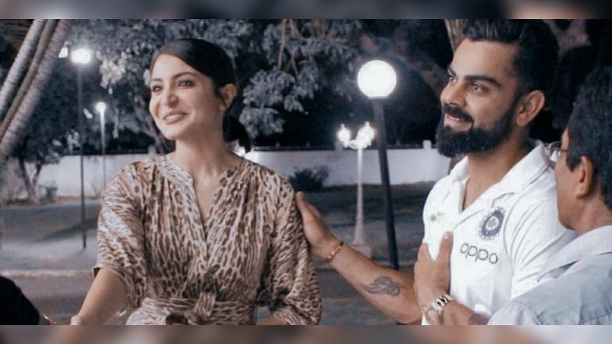 Anushka Sharma and Virat Kohli.