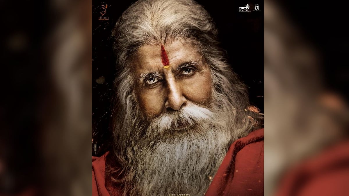 Amitabh Bachchan in <i>Sye Raa Narasimha Reddy</i>.