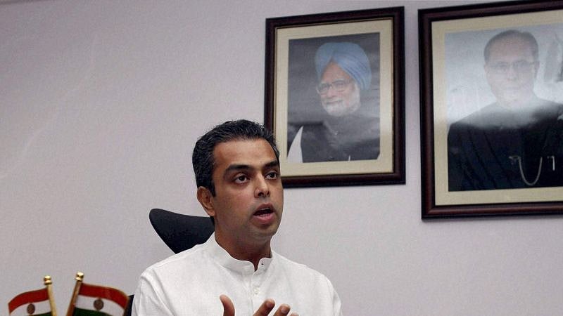 File image of Milind Deora.