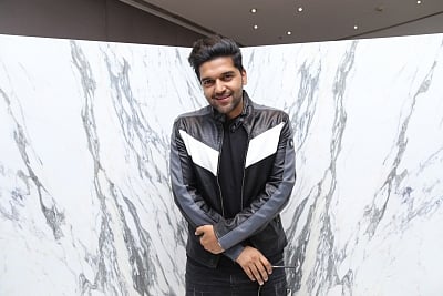 New Delhi: Singer Guru Randhawa during a programme in New Delhi on April 4, 2019. (Photo: IANS)