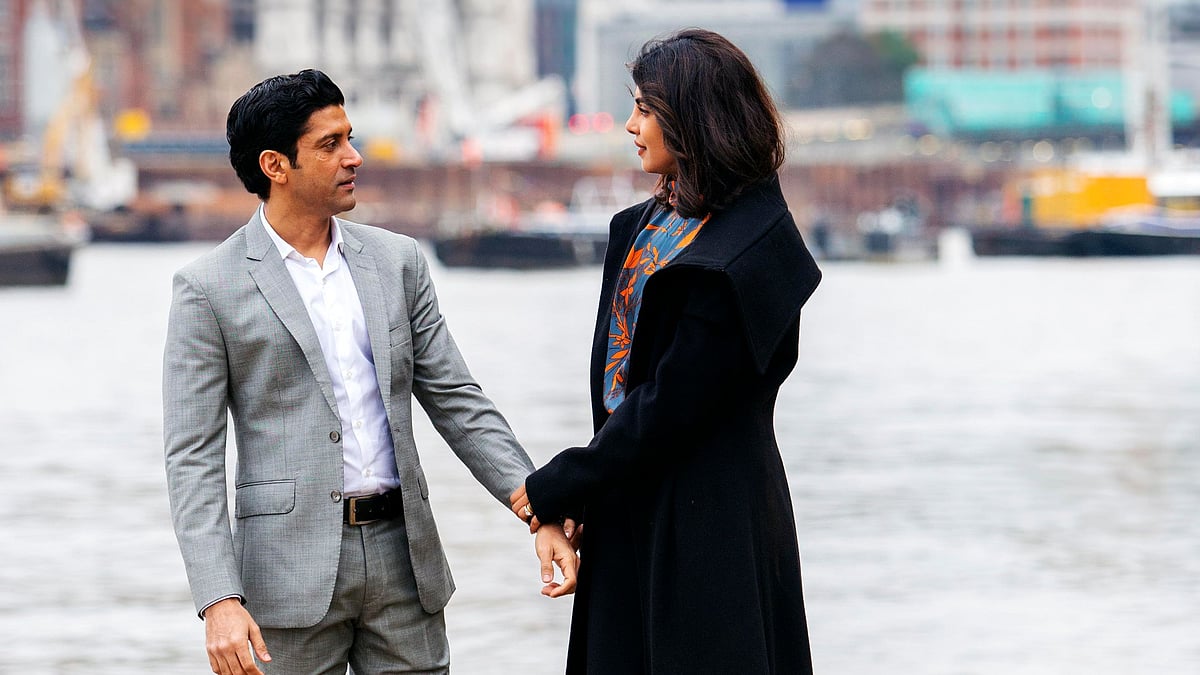 Priyanka and Farhan play Aditi and Niren Chaudhary, Aisha’s parents.