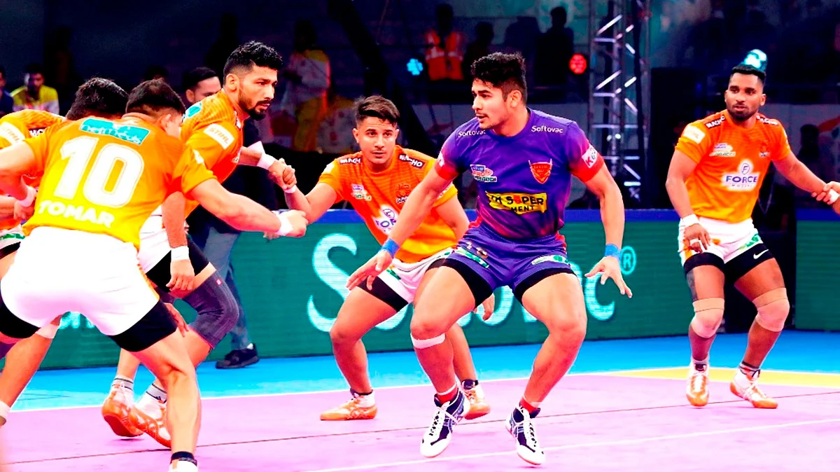 Naveen Kumar was once again the star for Dabang Delhi KC as they ousted Puneri Paltan from the Pro-Kabaddi League with 60-40 victory.