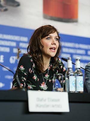 U.S. actress Maggie Gyllenhaal. (Xinhua/Shan Yuqi/IANS) (gl)