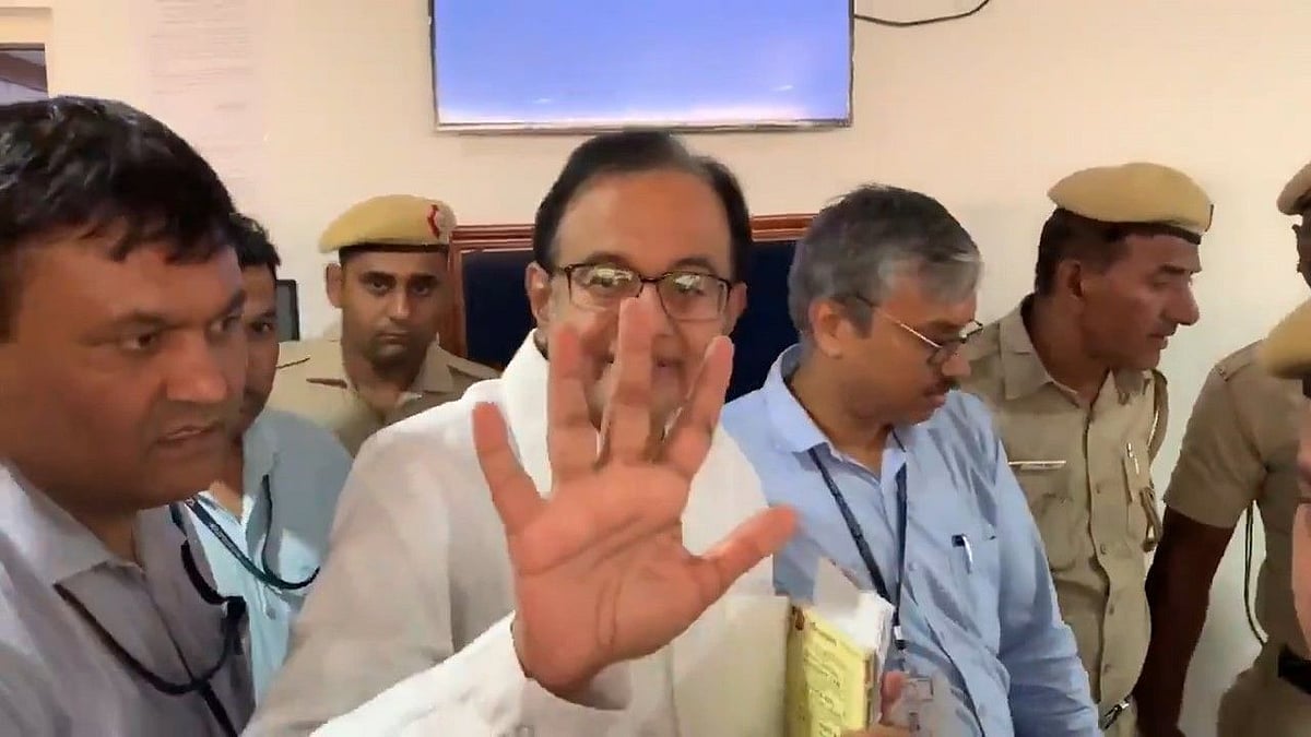 “Five percent... GDP is five percent,” said Chidambaram, when asked by reporters to comment on his arrest.