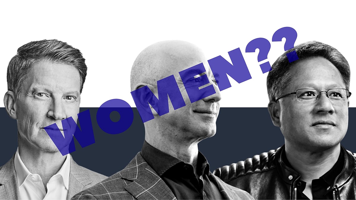 The top 100 innovators list of Forbes features only one woman - Barbara Rentler, CEO of Ross Stores.