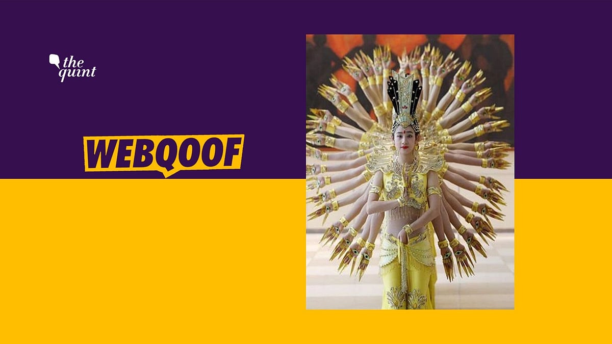 The video actually shows a artists of the China Disabled People’s Performing Arts Troupe performing the ‘Thousand-hand Bodhisattva’ dance at United Nations headquarters in New York.