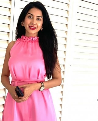 Actress Simran Khanna.