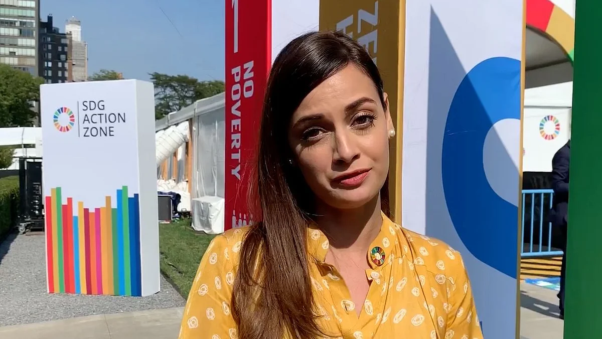 Dia Mirza represents India at UN Climate Action Summit 2019.&nbsp;