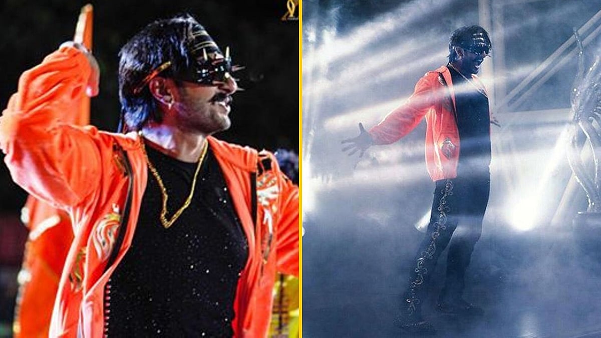 Ranveer Singh performs at IIFA 2019.
