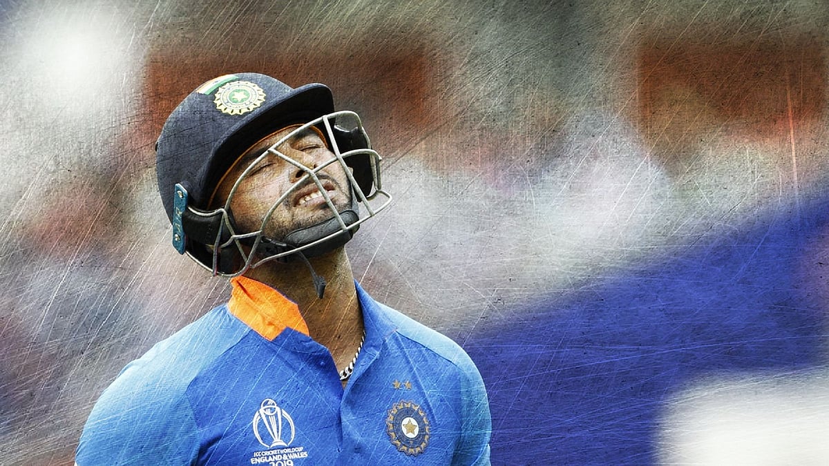 Rishabh Pant collected the ball before the stumps while trying to stump Liton Das and the batsman was given not out.