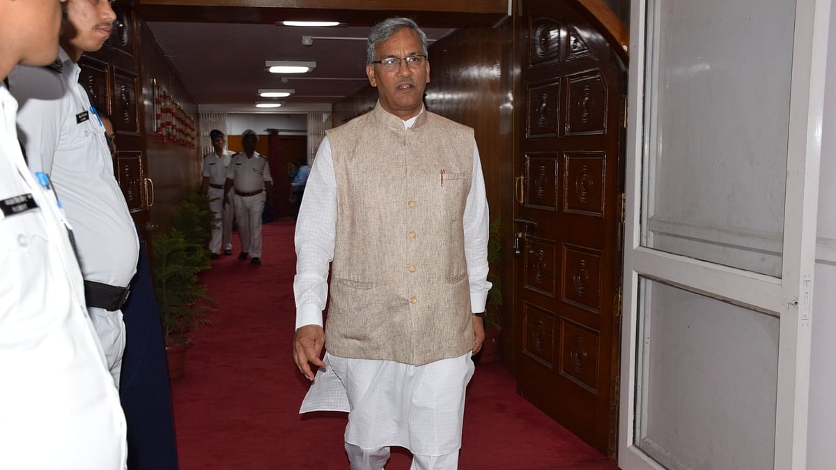 Uttarakhand CM Trivendra Singh Rawat.