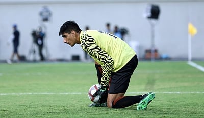 Indian footballer Gurpreet Singh Sandhu.