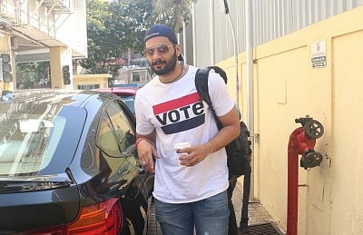 Mumbai: Actor Ali Fazal seen in Mumbai
