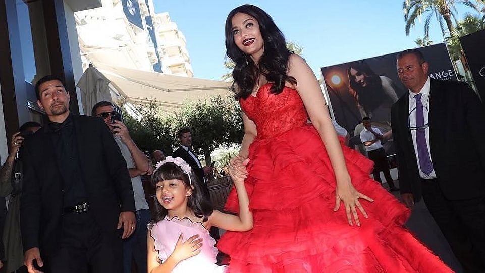 Aishwarya Bachchan with daughter Aaradhya.&nbsp;