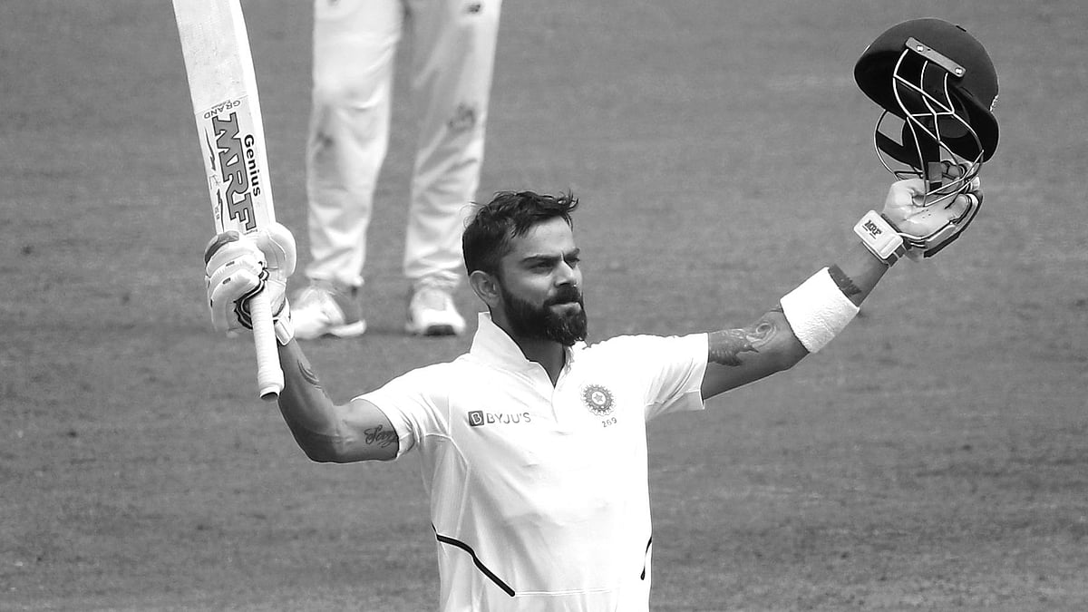 Indian captain Virat Kohli slammed a career-best double hundred to help India post a mammoth 601/5d.