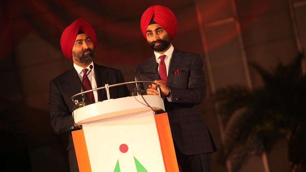 Malvinder Singh and his brother, Shivinder Singh