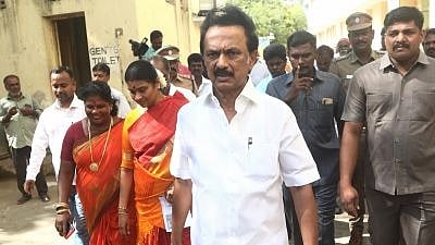 DMK President M.K. Stalin.