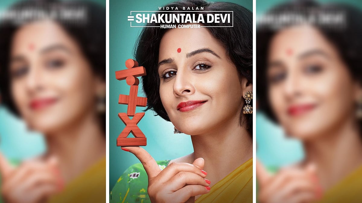 Vidya Balan in and as Shakuntala Devi.&nbsp;