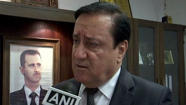 Syrian envoy Riad Abbas has backs government’s move to abrogate Article 370