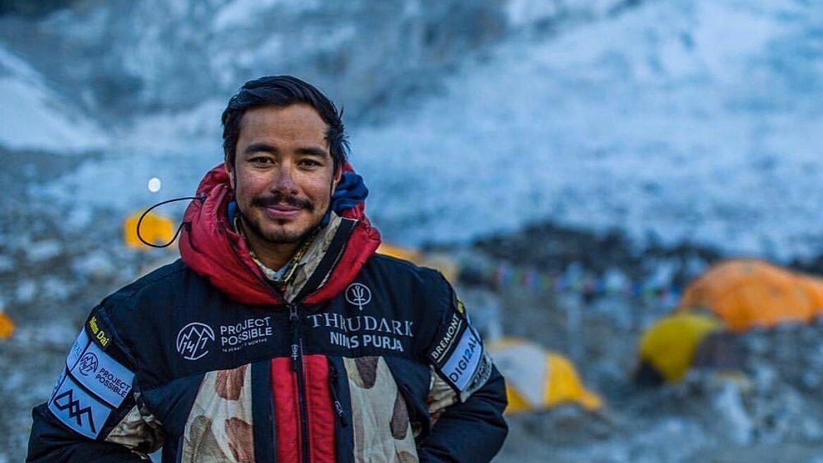 Nirmal Purja completed the climb of the 14 mountains, all over 8,000 metres (26,250 feet) in seven months.
